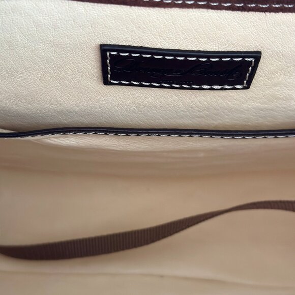 Dooney & Bourke Florentine Toscana Front Pocket Satchel - Espresso - Picture 12 of 14